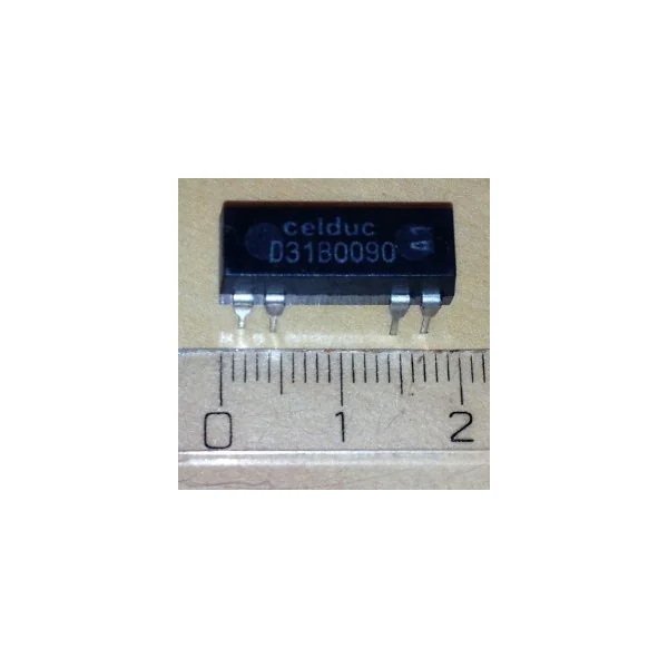 RELAIS DIL CELDUC BOBINE 5Vcc 500 OHMS 1R (100Vcc ou 0,5A max) (6080)
