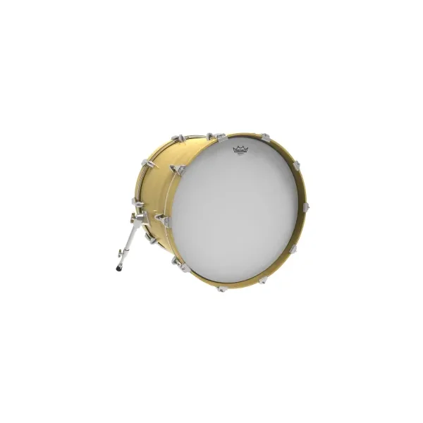 REMO Ambassador 28" Bass Smooth White