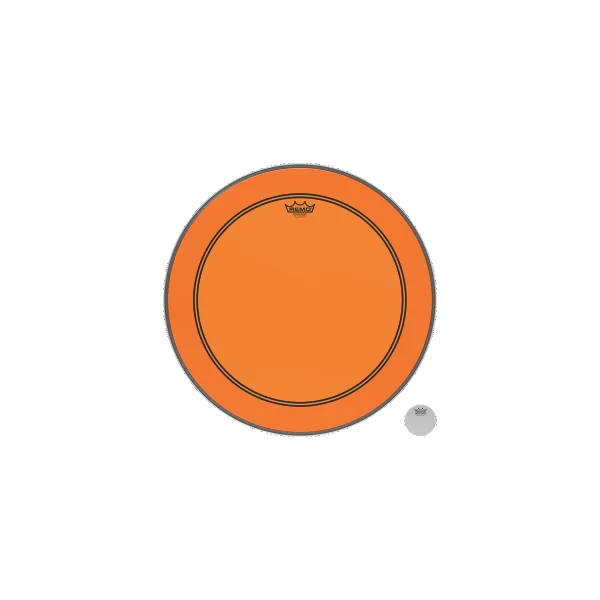 REMO Colortone 20" Powerstroke 3 Bass Orange
