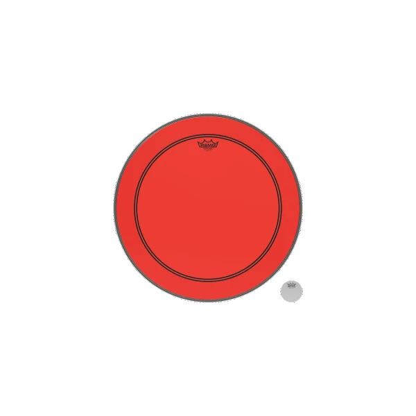 REMO Colortone 20" Powerstroke 3 Bass Red