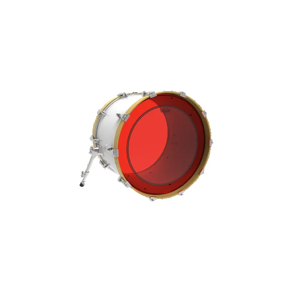 REMO Colortone 20" Powerstroke 3 Bass Red