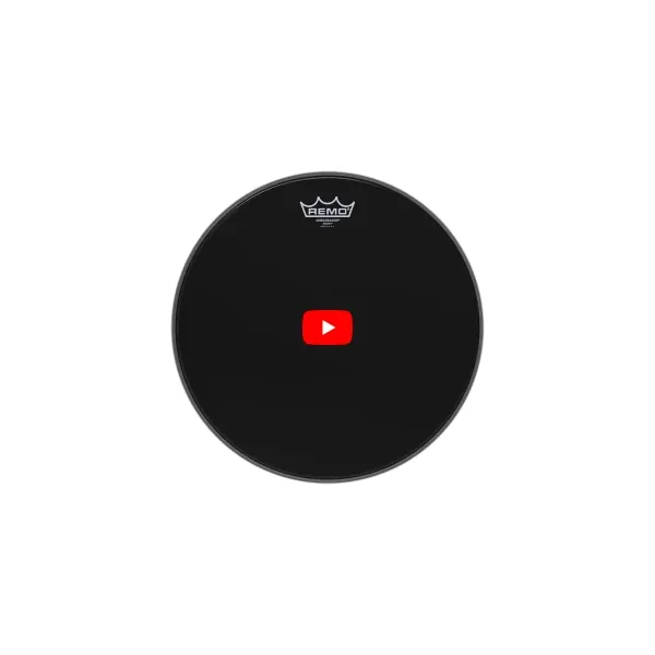 REMO Ebony 12" Ambassador