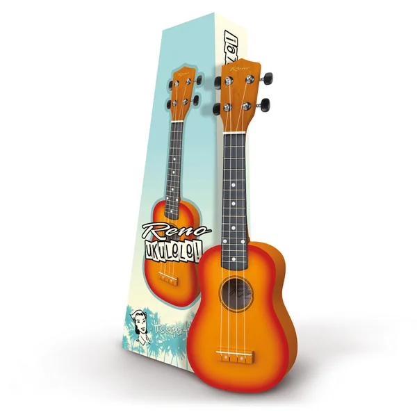 Reno RU150 Ukulélés Soprano (Jaune)