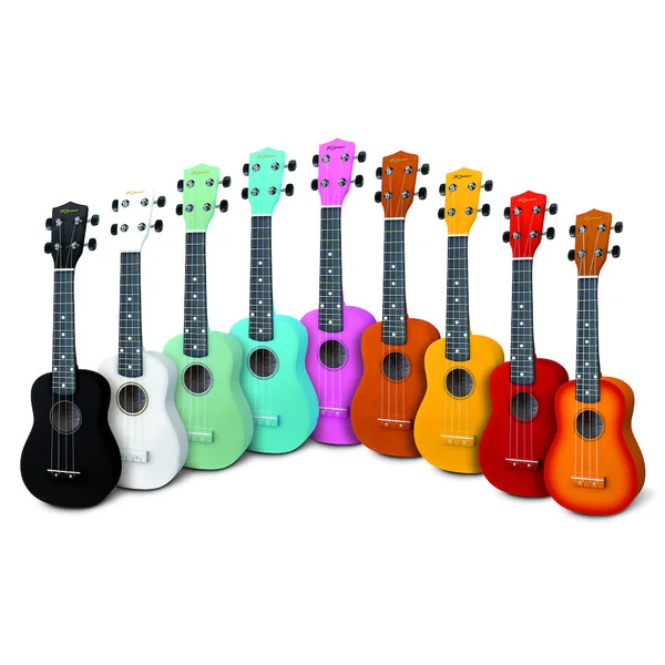 Reno RU150 Ukulélés Soprano (Rouge)