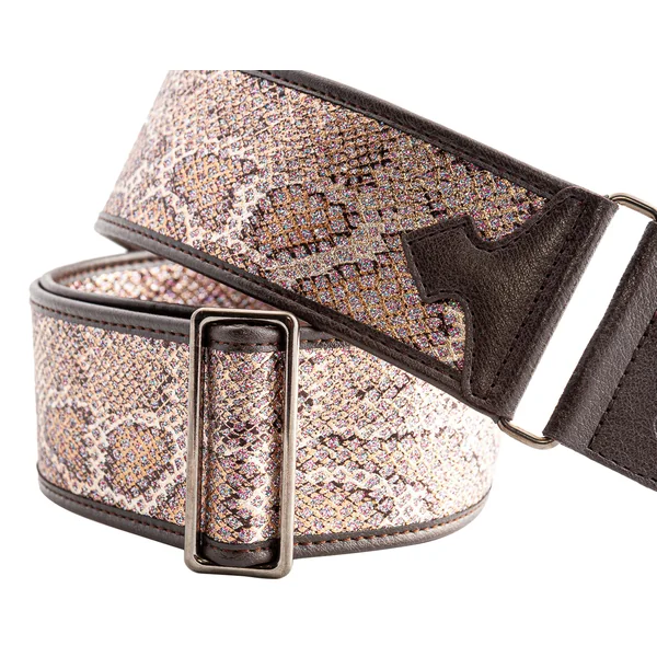 Righton Glittersnake vegan strap pink