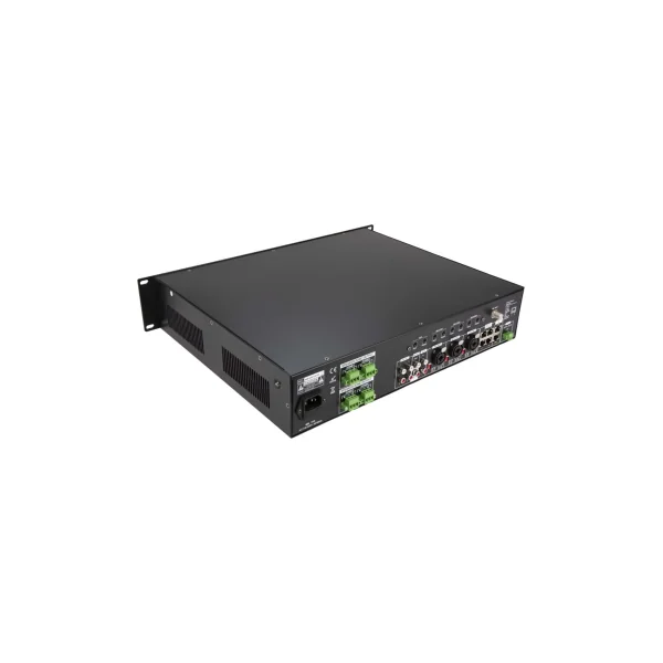 RONDSON AMX-4120 – Amplificateur mélangeur 4 zones 4 × 120 W avec lecteur multimédia intégré