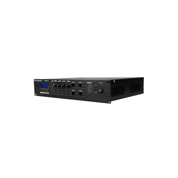 RONDSON AMX-4500 – Amplificateur mélangeur 4 zones 4 × 500 W avec lecteur multimédia intégré
