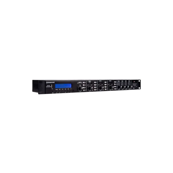 RONDSON MX-404 – Préamplificateur mélangeur matriciel 4 canaux / 4 zones avec lecteur multimédia