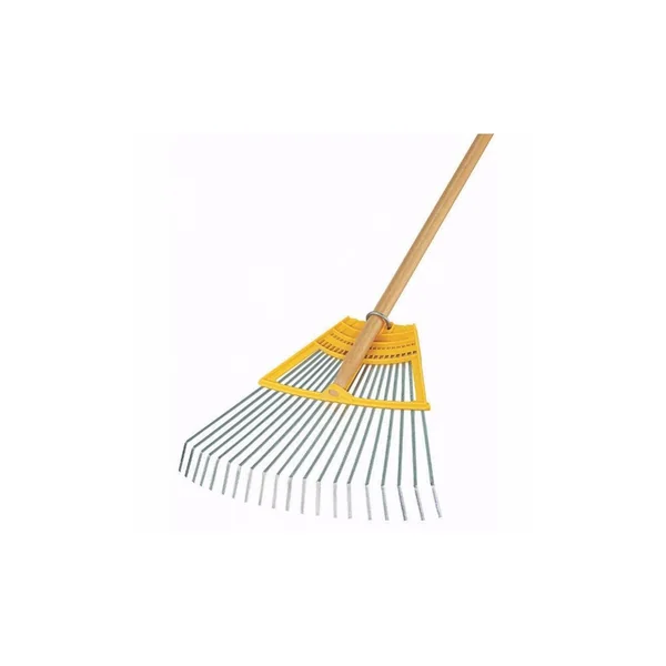 Râteau multi-services fil rond 20 dents manche bois certifié PEFC 100%