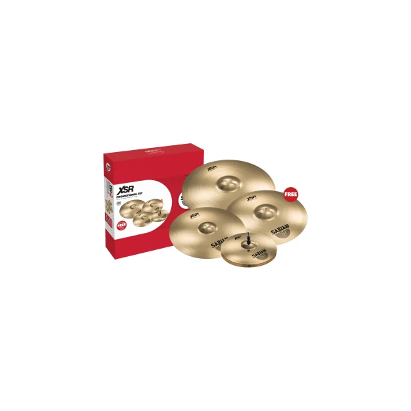 SABIAN XSR Promotional Pack 4pcs