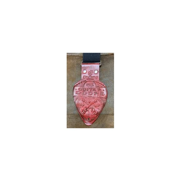 Sangle Jail Guitar Doors Blood Red Monkey