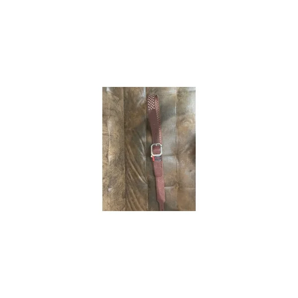 Sangle Leather Legends 1 3/4" Bootleg Walnut W/Antique Hardware Red Monkey