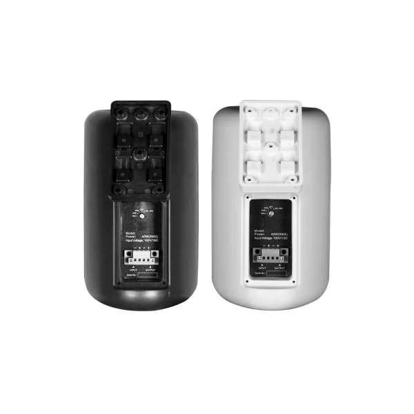 SEGON JS-EST40 – Enceinte murale compacte 40 W IP46 / IK08 (blanc ou noir)