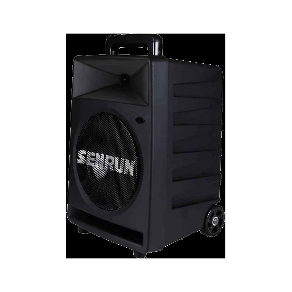 SENRUN EP 890 - Pack enceinte 110 W autonome avec Micro UHF, Lecteur Bluetooth/USB/SD et housse.