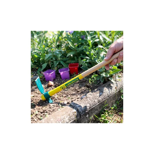 Serfouette 22 cm panne et langue Compact manche bois 50 cm certifié PEFC 100%
