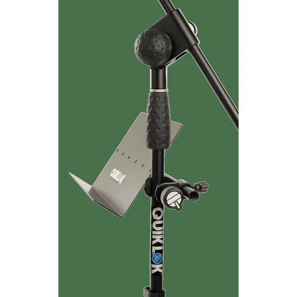 Sheet music support with clamp - black