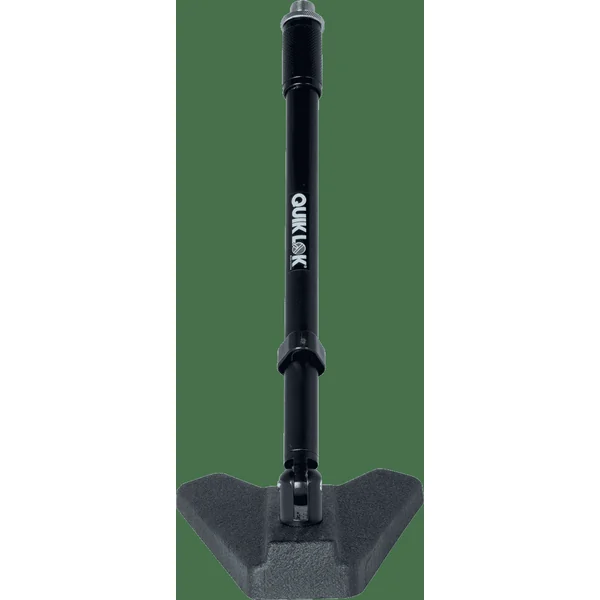 Short leg with triangle base - black