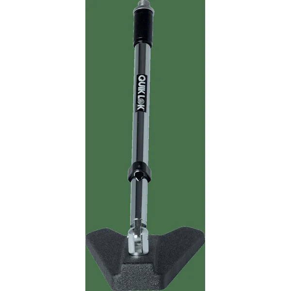 Short leg with triangle base - chrome