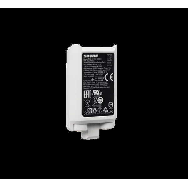 Shure SB903 Lithium SLXD batterie