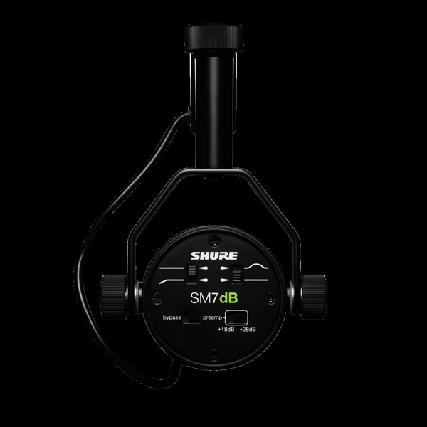 Shure SM7dB Microphone dynamique actif pour podcast
