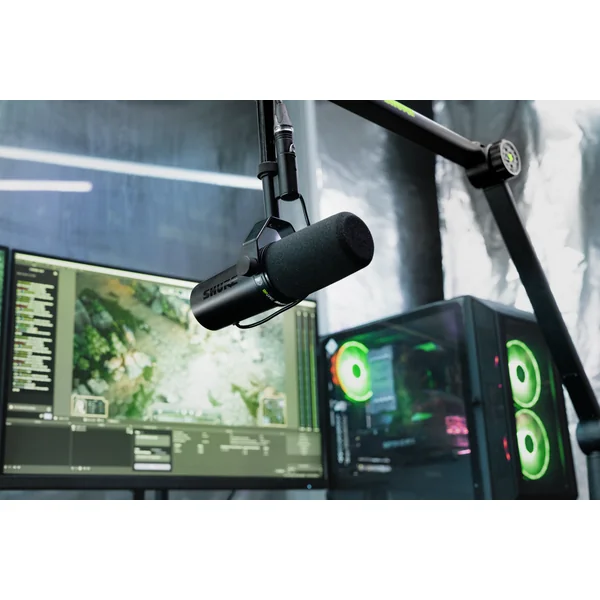 Shure SM7dB Microphone dynamique actif pour podcast