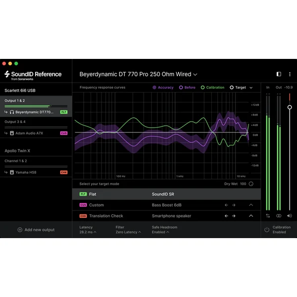 SIDR for Speakers & Headphones and AMC Add-on