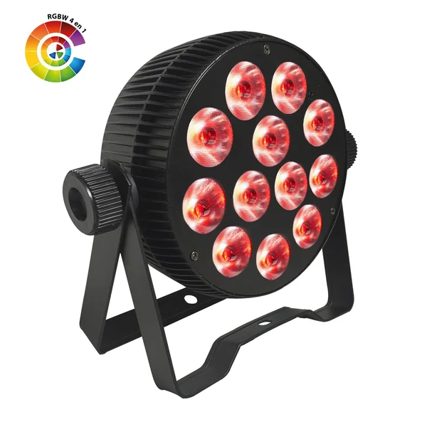 Slim par 12x10W QUAD