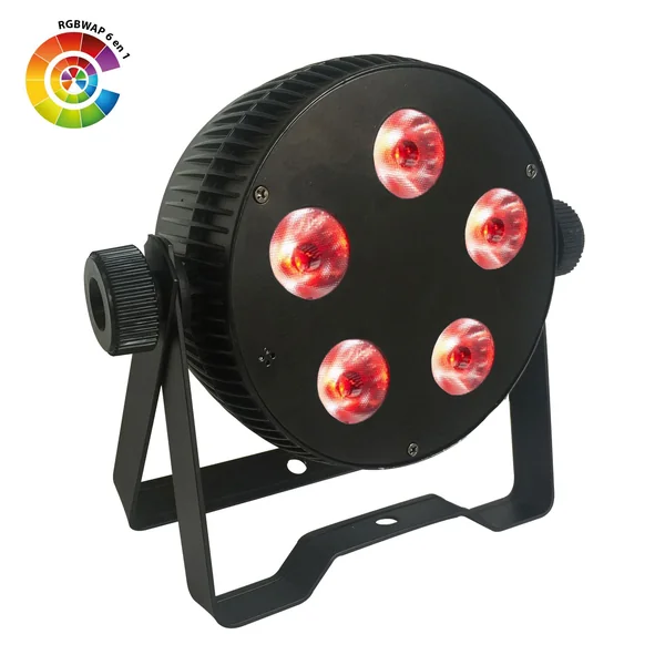 Slim par 5x10W HEXA