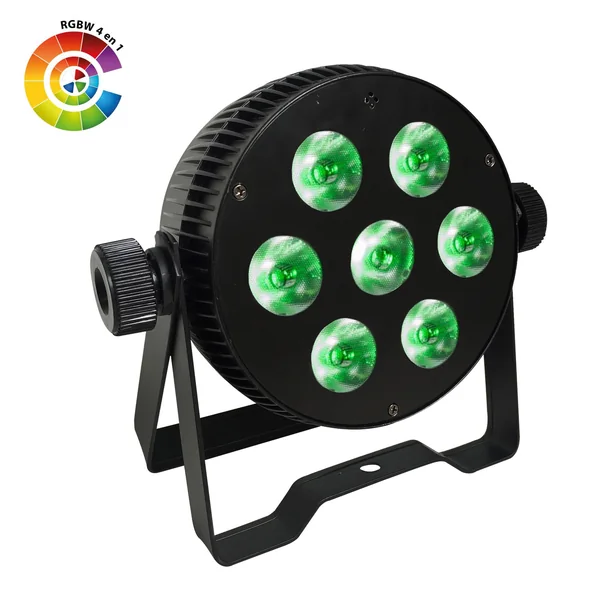 Slim par 7x10W QUAD