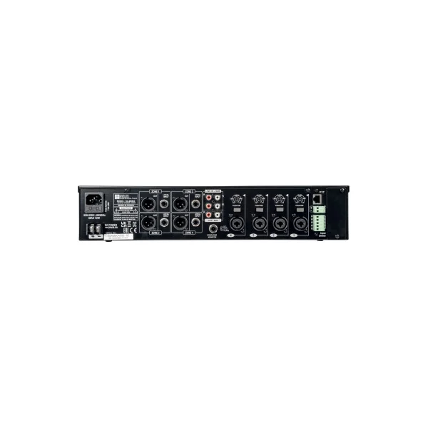 SODEL SA-MAT604 – Préamplificateur / Table de mixage matricielle Public Address 6 canaux – 4 zones