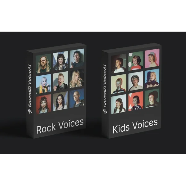 SoundID VoiceAI Rock Voices Expansion Pack