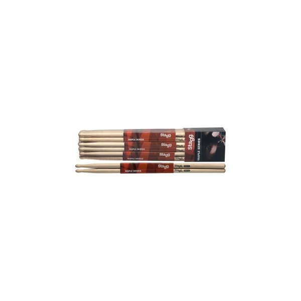 STAGG PACK127AM Pack Baguettes 7A Maple 12 Paires