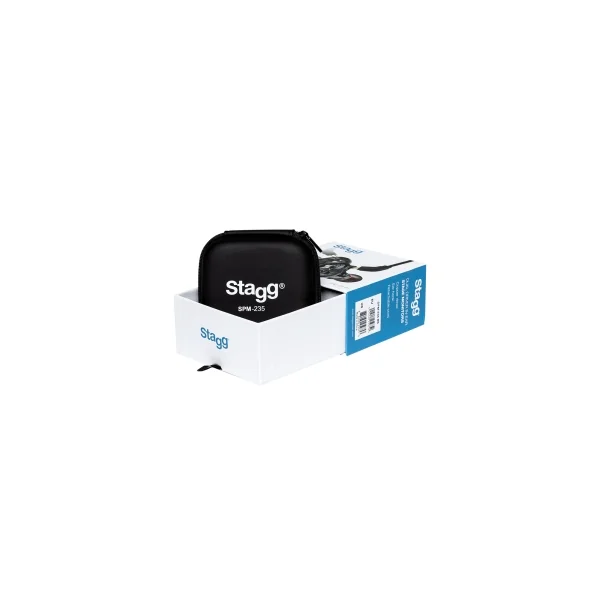 STAGG SPM-235 BK Écouteurs Intra-Auriculaires Black