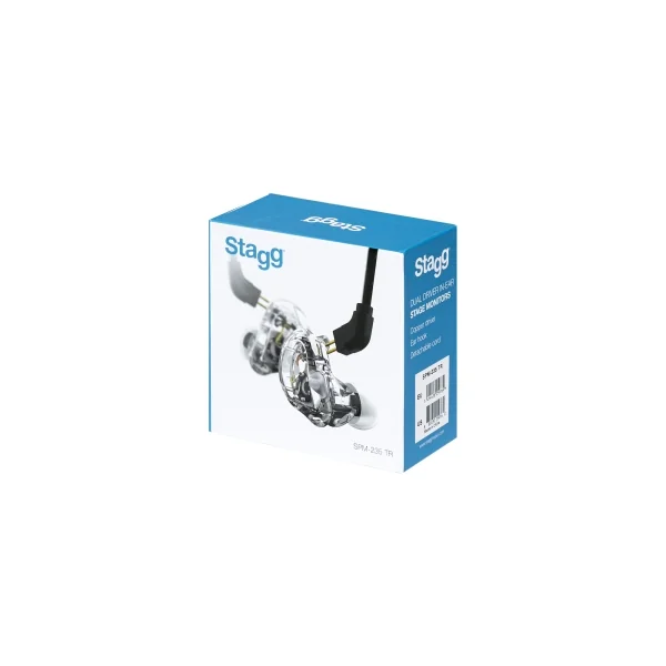 STAGG SPM-235 BK Écouteurs Intra-Auriculaires Black