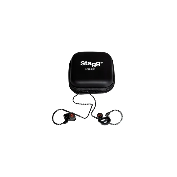 STAGG SPM-235 TR Écouteurs Intra-Auriculaires Clear