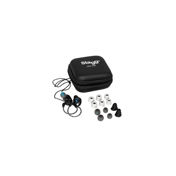 STAGG SPM-435 BK Écouteurs Intra-Auriculaires Black