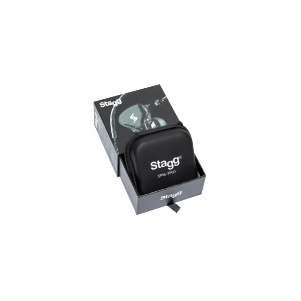 STAGG SPM-PRO BK Écouteurs Intra-Auriculaires Black
