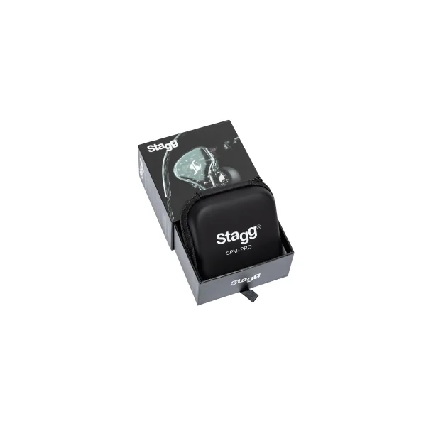 STAGG SPM-PRO TR Écouteurs Intra-Auriculaires Clear