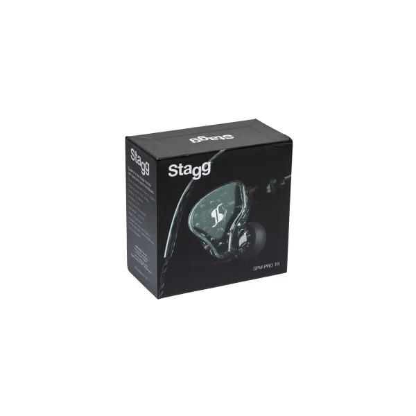 STAGG SPM-PRO TR Écouteurs Intra-Auriculaires Clear