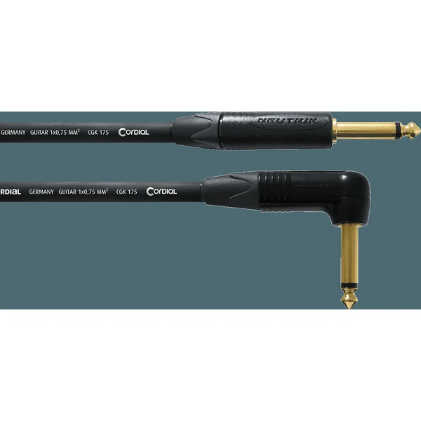 Standard - Straight/Angled jack - 3m
