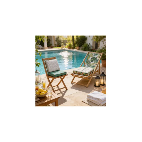 STOF Coussin Rosé Piscine