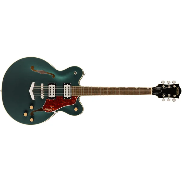 Streamliner Center Block Double-Cut G2622 V-Stoptail - cadillac green