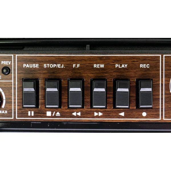 Studio 57 - Lecteur de cassettes avec FM & Bluetooth, Noir + Cassette