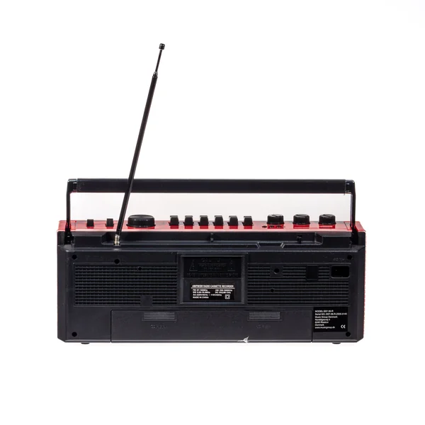 Studio 57 - Lecteur de cassettes avec FM & Bluetooth, Rouge + Cassette