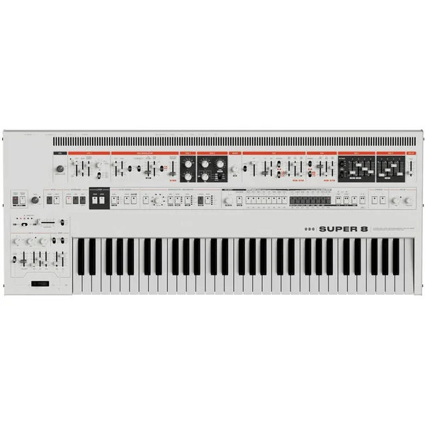 Super 8 Keyboard white
