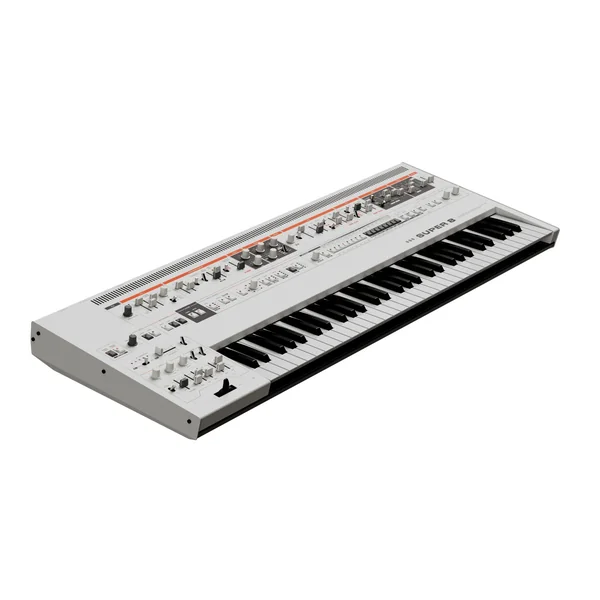 Super 8 Keyboard white