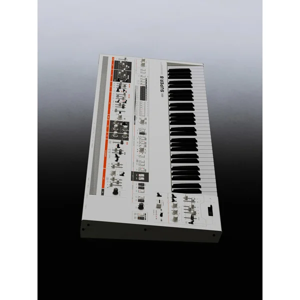 Super 8 Keyboard white