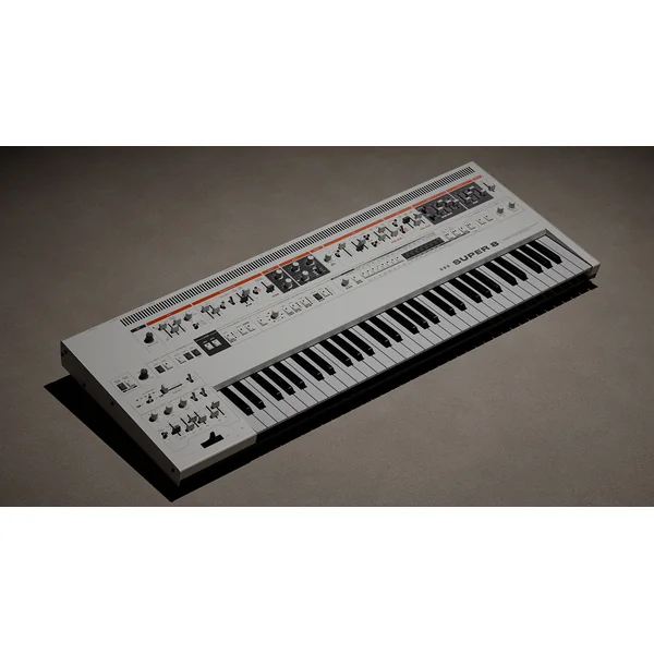 Super 8 Keyboard white