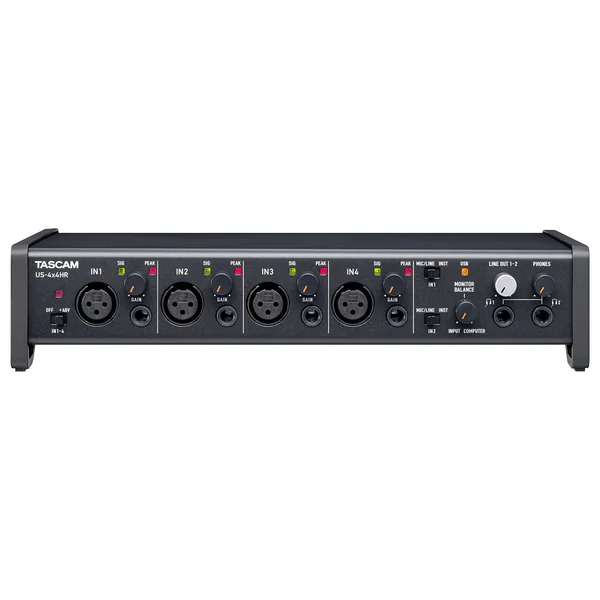Tascam Audio interface US-4x4HR USB 2.0 24bit / 192kHz