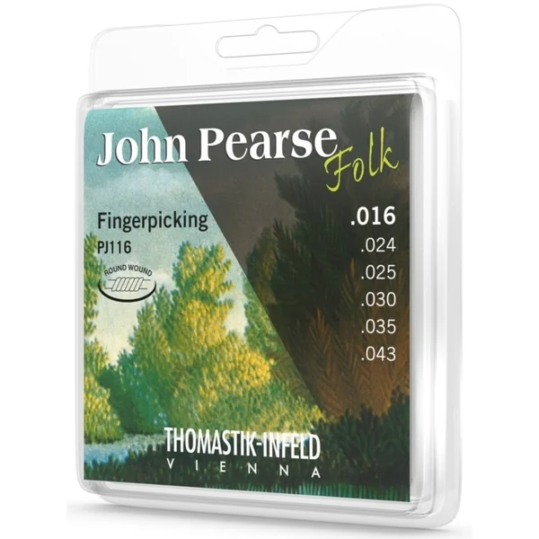 Thomastik-Infeld Strings for classic guitar John Pearse Folk Series Light - Set (PJ116)